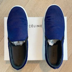CELINE Slip-On Sneaker in Cobalt